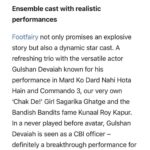 Sagarika Ghatge Instagram - Footfairy by @kanishk.varma , produced by @oddballindia Premieres Tom on @andpicturesin at 9 pm . Do catch it .