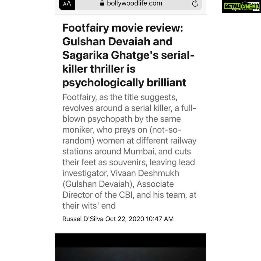 Sagarika Ghatge Instagram - Footfairy by @kanishk.varma , produced by @oddballindia Premieres Tom on @andpicturesin at 9 pm . Do catch it .