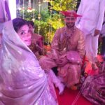 Sagarika Ghatge Instagram - Wedding day !!! Welcome to the family Shreya 🤗 Kolhapur