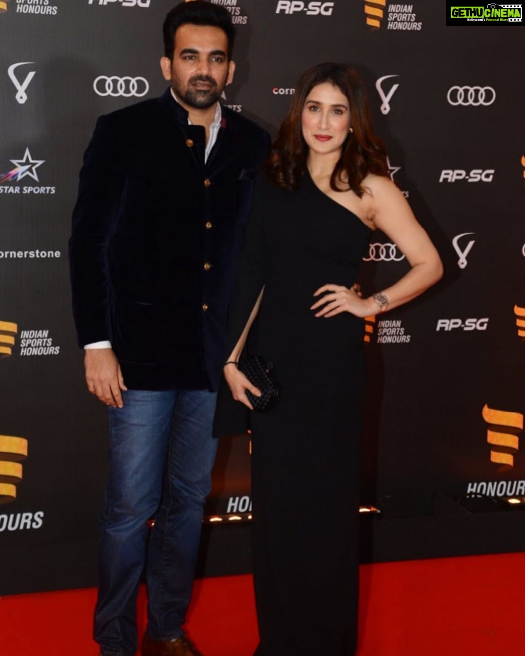 Sagarika Ghatge Instagram - Last night at the #indiansportshonours .