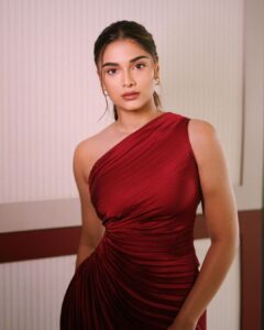 Saiee Manjrekar Instagram - 🌶️🌶️🌶️ 

Outfit @kostume_county  @gateway.pr
Jewels @misho_designs 
Stylist @shreejarajgopal
Makeup @niyati_kothari 
Hair @shilpa_bhapkar 
📸 @shootwithshakir
