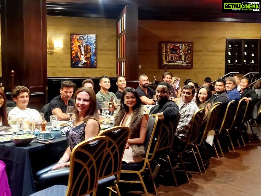 Sakshi Pradhan Instagram - #MR-9 Do or Die @mr9_film_official My inaugural dinner gathering with the cast and crew at the illustrious @mgmgrand hotel in @laactingstudios #lasvegas left me utterly enchanted and star-struck. Frank Grillo and the rest of the team embraced me warmly, instantly transforming me into a diva from day one 💍 Their hospitality put me at ease, allowing me to embark on the remainder of my filming journey with tranquility and confidence” .. .. .. .. .. .. .. .. #hollywood #bollywood #internationalfilm #globalcinema #global #unicare #unicorn #globalcast #lasvegas #la #indianamericanactors #bd #india #usa #canada #mr9 #uk #actionfilm #viralpost #instagram #instadaily #cinema #lightscameraaction #artist #art #magic #roundtableinternational Las Vegas, Nevada