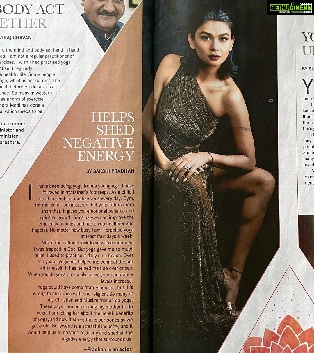 Sakshi Pradhan Instagram - @theweek_magazine #Yoga #Unlimited! #SpiritualGrowth 🧘🏽♀️ .. .. .. .. .. .. .. .. .. .. .. .. .. .. .. .. .. .. .. .. .. .. .. #Theweekmagazine #Editorial #instagram #newsarticle #postivequotes #healthnews #yogalove #footstepsofmyfather