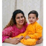 Sameera Sherief Instagram - #Incollaboration with @firstcryindia The Festival of Lights is here, and it's one of my favorite times of the year! 🪔✨ It illuminates our homes, communities, cities, and of course, our beautiful country. As we prepare to shine, I've chosen the perfect festive wear for Arhaan from @firstcryindia, where I always discover an array of delightful varieties and designs. We're all set to light up this Diwali, and I can't wait to see your favorite picks too! Wishing all my wonderful followers a Happy and safe Diwali. May your celebrations be filled with love, joy, and cherished moments with your loved ones. 🌟💕 @firstcryindia has been our trusted destination for all of Arhaan's shopping needs. Their collection is not only adorable but also practical and comfortable for our little one. From festive wear to everyday essentials, they've got it all covered! 💕👶 This Diwali, explore their fabulous offerings and shop using my code SAMEERADW50 to enjoy a fantastic 50% discount on fashion items and a generous 45% discount on everything else. It's an excellent way to make your little stars shine even brighter while keeping your budget in check. 🛍️✨ Don't forget to share your festive finds, and let's spread the joy together. Happy Diwali, dear friends! 🎉 #firstcrywalidiwali23 #firstcrywaliDiwali #firstcryindia #firstcry #FussNowAtFirstcry #firstcryfashion #kidsfashion