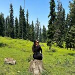 Samiksha Jaiswal Instagram - Wander where the wifi is weak!🌲 Kashmir