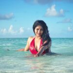 Samyukta Hornad Instagram – 🦑

🤍 @anupjkat 
❣️ @avivaswimwear Maldives, Indian Ocean
