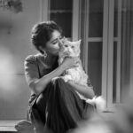 Samyukta Hornad Instagram - please meet my most beautiful baby boy, Mr. Kumbha (karna) Hornad adopted from @charliesanimalrescuecentre :) Thanks for the pics @pragalbhvashishth 🌸 Thanks for putting this together @laxmikrishnaofficial #Catwoman #Adopt #Praana
