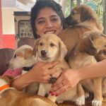 Samyukta Hornad Instagram - I’ve got 99 Problems but falling in love ain’t one, Love; what poets try to capture, what actors try to portray, what people yearn for, is really just a combination of Oxytocin, Adrenaline, Dopamine and Serotonin. It’s probably why they say, in life you can keep falling in love. Which is how I maintain my mental equilibrium (🤪) If you want to succeed in life… you have to find your own pass to your happy hormones. It’s also, cuddle weather in Bangalore and here is your way to get the perfect fix of Serotonin the love hormone also known as the cuddle hormone. Why you should adopt: If you buy a dog from a pet store, online seller or flea market, you’re almost certainly getting a dog from a puppy mill. Puppy mills are factory-style breeding facilities that put profit above the welfare of dogs. Animals from puppy mills are housed in shockingly poor conditions with improper medical care and are often very sick and behaviourally troubled as a result. Thank you @manjaricolaco for starting this campaign, for making me the ambassador for South Bangalore Cares. 🌸 You are awesome. Thanks @laxmikrishnaofficial for this lovely doggo jacket… it’s too cute. 🌸 #LoveHormone #Love #Cuddle #Bangalore #Adopt #Indie #Dog