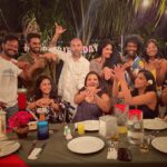 Samyukta Hornad Instagram - Thankss for laughing at ALL my jokes guysss and for the best birthday. 😘 #BestSurprise #feels #TPS 🐙🦑🐠🦈🐡 🦐 @poojasampath @anupjkat @meerasankar @vivianambrose Omadhoo