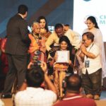 Samyukta Hornad Instagram - With the four Padmashree awardees from namma Karnataka, Mata Manjamma Jogathi, Tulsi Gowda, K.Y Venkatesh and Harekala Hajabba yesterday :) I’m so humbled and honoured to receive the award for my community service! They truly inspire me to do better. I like to do whatever little in my capacity because of my privilege and position to do at least some thing. And when recognised by such absolutely fantastic people like these Padma Shree awardees it makes me want to do more, try to be at least .1% like them. How this event was just not of them recognising me but one where I realise how much more there is left to do Thank you 🤍 @makeupdiaries_by_ashwini @aiykya @inhuman.eye