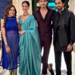 Sana Sayyad Instagram - Jab we met karam & pari 🫶🏻🫶🏻🫶🏻 @ayushmannk @ananyapanday you guys are powerhouses of creativity. Good luck to the entire cast and team ❤️ Dream Girl 2 in cinemas on 25th august 🫶🏻🫶🏻🫶🏻