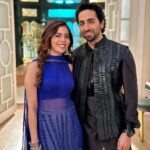 Sana Sayyad Instagram - Jab we met karam & pari 🫶🏻🫶🏻🫶🏻 @ayushmannk @ananyapanday you guys are powerhouses of creativity. Good luck to the entire cast and team ❤️ Dream Girl 2 in cinemas on 25th august 🫶🏻🫶🏻🫶🏻