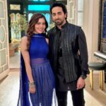 Sana Sayyad Instagram - Jab we met karam & pari 🫶🏻🫶🏻🫶🏻 @ayushmannk @ananyapanday you guys are powerhouses of creativity. Good luck to the entire cast and team ❤️ Dream Girl 2 in cinemas on 25th august 🫶🏻🫶🏻🫶🏻