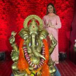 Sanaya Pithawalla Instagram - Visarjan day 🙏♥️ #ganpati2023 #runwalcentrecharaja #ganpatibappamoryapudhchyavarshilavkrya Chembur