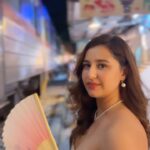 Sanaya Pithawalla Instagram - Once a year , go someplace you’ve never been before ♥️ @goldcoastfilmsofficial #taiwan2023🇹🇼 #shifenstation Shifen Station 十分火車站