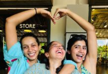Sanchana Natarajan Instagram - Each slide represents various levels of our friendship in a singular meeting . . #mygirls Bread and Chocolate