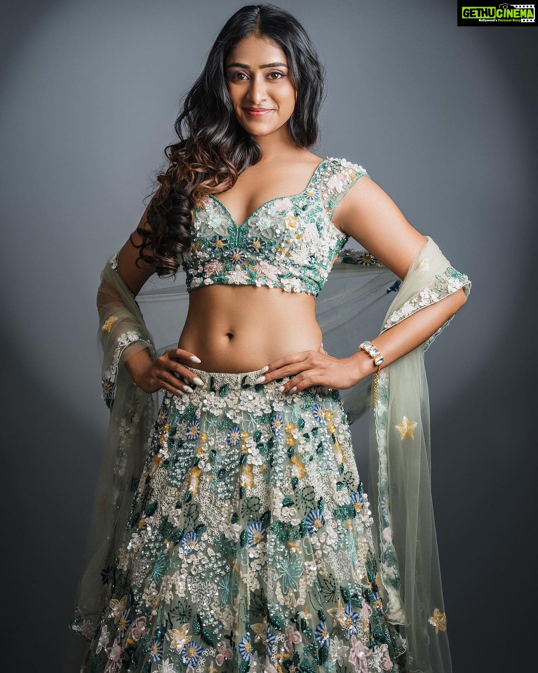 Sangeetha Sringeri Instagram - She has fire in her soul and grace in her heart ❤️ photography: @theportraitstudio_tps Styling : @styleline_bydee & @beingstyl Makeup : @dheerajamakeovers Studio : @tps_spaces Outfit : @samyakkclothing