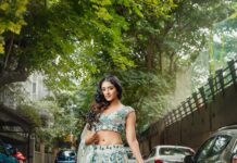 Sangeetha Sringeri Instagram - In a world of trends, she remains a classic beauty , always dressed to perfection. Photography: @theportraitstudio_tps Styling : @styleline_bydee & @beingstyl Makeup : @dheerajamakeovers Studio : @tps_spaces Outfit : @samyakkclothing