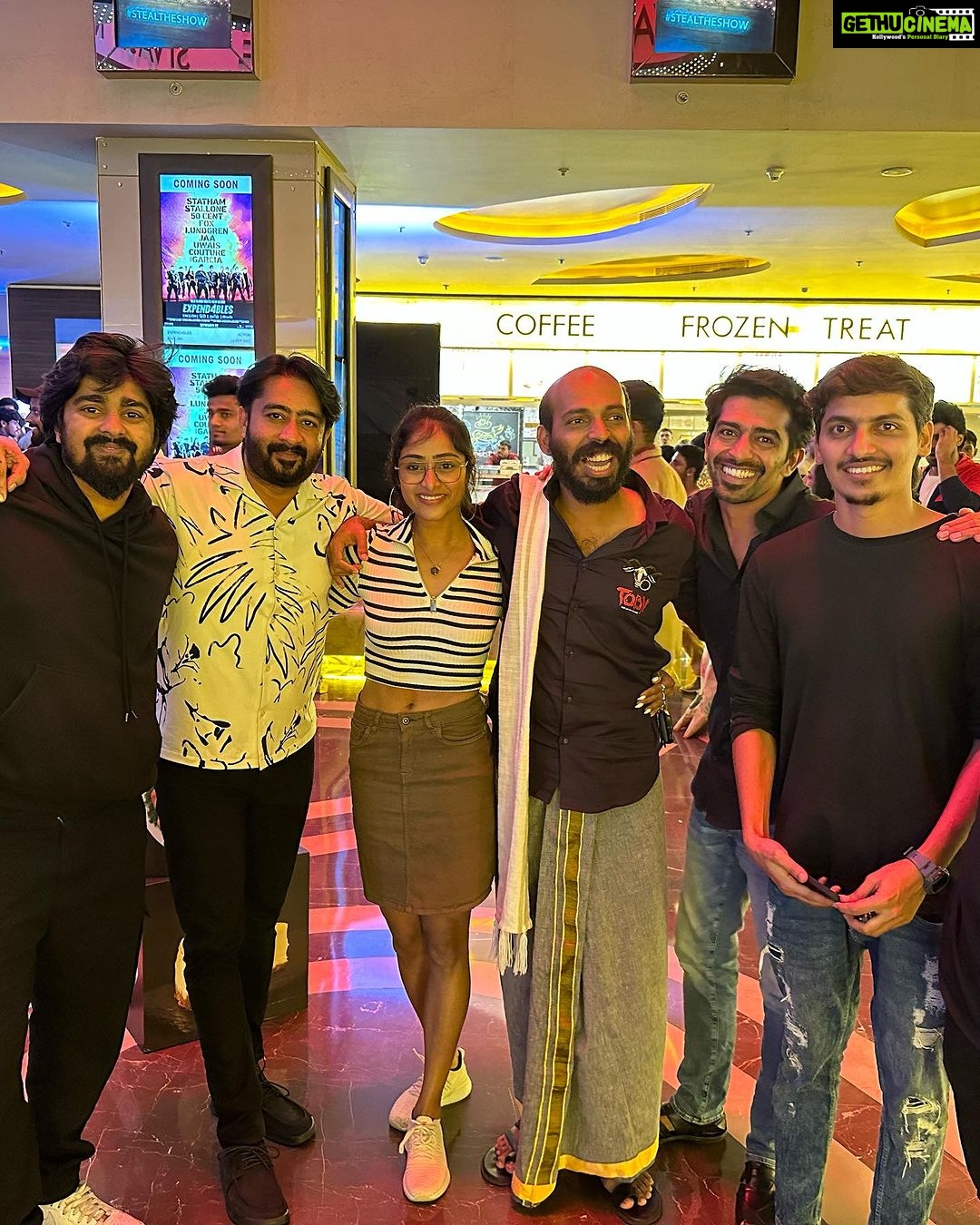 Sangeetha Sringeri Instagram - I truly enjoyed every bit of @toby_themovie, Thumbaaaa andre thumbaa ista aitu Chikka Jenny hagu @chaithra.j.achar performance, @samyuktahornad du natural beauty mattu namma @rajbshetty avra adbutha, goosebumps performance, What an amazing story π Congratulations to the whole team @ravirai82 nimma acting kudda superb agittu, amazing producer nivu, Wishing you all the best and congratulations π #Toby na theatres alle nodi, i recommend family jyote nodi sakkat maja idde movie πΏ Bangalore, India