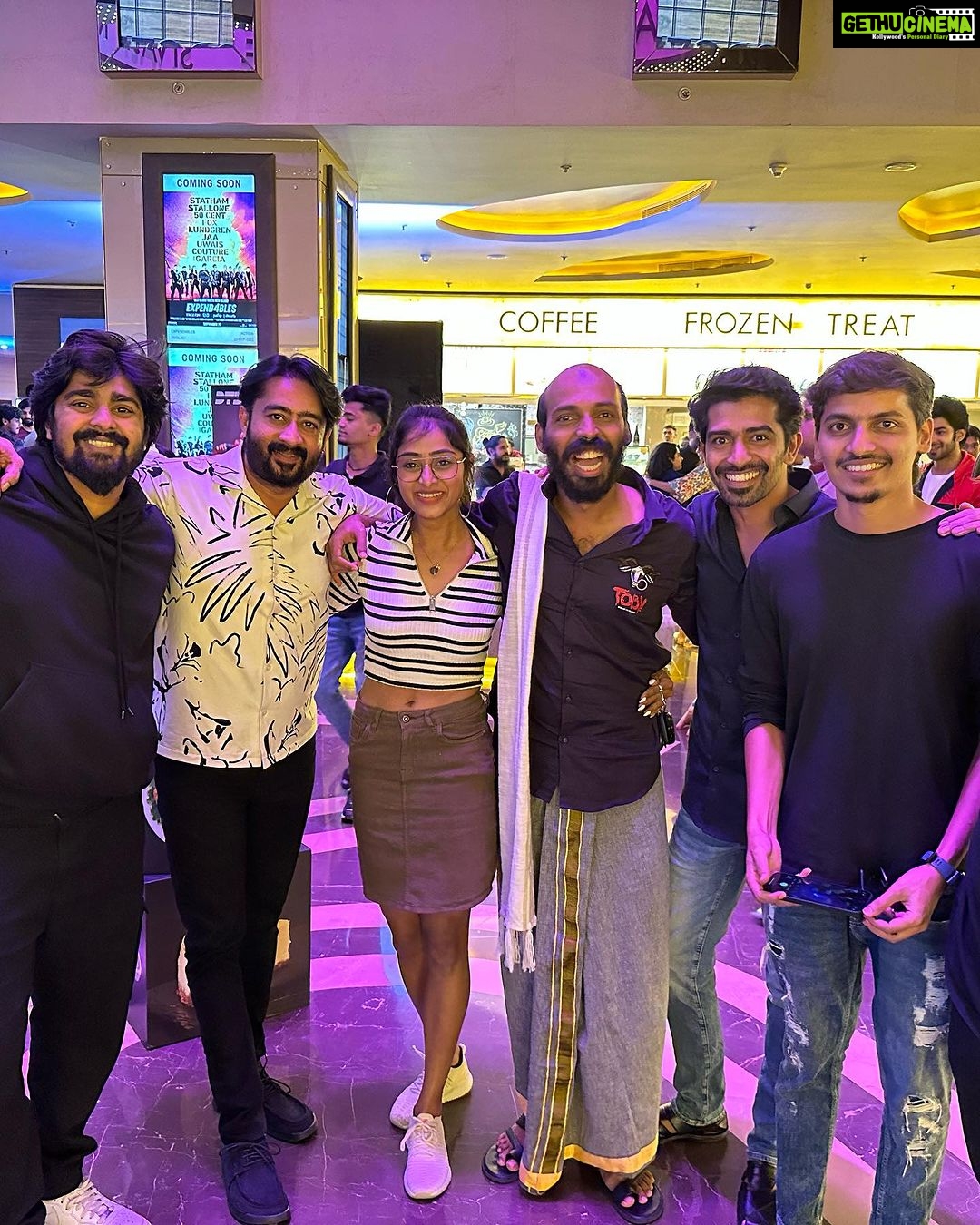 Sangeetha Sringeri Instagram - I truly enjoyed every bit of @toby_themovie, Thumbaaaa andre thumbaa ista aitu Chikka Jenny hagu @chaithra.j.achar performance, @samyuktahornad du natural beauty mattu namma @rajbshetty avra adbutha, goosebumps performance, What an amazing story π Congratulations to the whole team @ravirai82 nimma acting kudda superb agittu, amazing producer nivu, Wishing you all the best and congratulations π #Toby na theatres alle nodi, i recommend family jyote nodi sakkat maja idde movie πΏ Bangalore, India