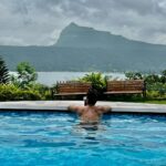 Sanjay Gagnani Instagram - If you wanna be cool, Then go in the pool 😉😋 #weekendvibes Pavana Lake