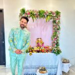 Sanjay Gagnani Instagram - O My Friend Ganesha! Tu Sabko Khush Rakhna Hamesha😇❤️ Mumbai, Maharashtra
