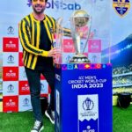 Sanjay Gagnani Instagram - Glad to be the first one to show you the World Cup! #iccmenscricketworldcup2023 🏆 Palladium Mall