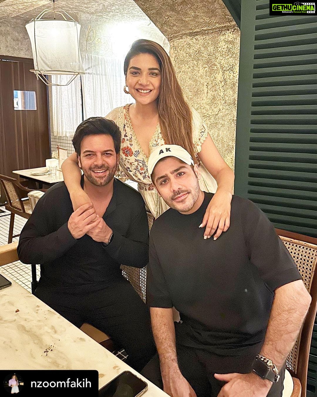 Sanjay Gagnani Instagram - Three friends, one heart ❤️ @nzoomfakih @kapursahab Mumbai, Maharashtra