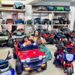 Sanjjanaa Instagram - Hi friends, I really want my baby to have the best of the toys and I am in so much surprised to discover this lovely store of imported cars that you can literally drive @isakaatoys … these cars come with a warranty are very sturdy and stable , they have a free home delivery all over India and they are located in our city #bengaluru in #Banaswadi . I have seen very limited model collection of such cars in other luxury brand toys store in the market and which was at four times the price almost is what I discovered … mr Ameen, the founder of this brand #isakaa toys started the business in a very small scale and today he is the biggest dealer of these luxury toys at economic prizes in the whole country . complete blog of the store tour is coming on my YouTube very very soon ❤️ these choice are available both in bikes and cars from the age of 10 months. You can put the seatbelt to your baby and control the car with a remote. Similarly kids up to 11 years can use these cars and bikes . contact them to book your car right now ❤️ my beautiful hair and make up was done by miss Sowmya Manjunath @makeoverby_sowmyamanjunath & my gorgeous outfit is from @momzjoy . Karnataka, Bangalore