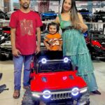 Sanjjanaa Instagram - Hi friends, I really want my baby to have the best of the toys and I am in so much surprised to discover this lovely store of imported cars that you can literally drive @isakaatoys … these cars come with a warranty are very sturdy and stable , they have a free home delivery all over India and they are located in our city #bengaluru in #Banaswadi . I have seen very limited model collection of such cars in other luxury brand toys store in the market and which was at four times the price almost is what I discovered … mr Ameen, the founder of this brand #isakaa toys started the business in a very small scale and today he is the biggest dealer of these luxury toys at economic prizes in the whole country . complete blog of the store tour is coming on my YouTube very very soon ❤️ these choice are available both in bikes and cars from the age of 10 months. You can put the seatbelt to your baby and control the car with a remote. Similarly kids up to 11 years can use these cars and bikes . contact them to book your car right now ❤️ my beautiful hair and make up was done by miss Sowmya Manjunath @makeoverby_sowmyamanjunath & my gorgeous outfit is from @momzjoy . Karnataka, Bangalore