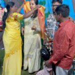 Sanjjanaa Instagram – Waving bye bye to my beautiful Ganesha this year as he is taken for his visarjan .. this festival has so many nostalgic memories of me celebrating it as a child to today … difference is we use to request our entire neighbourhood in our childhood days to sponsor the event … and now by the grace of Ganesha, I bring my own Ganesha in my residencial lane and celebrate the festival with the volunteers of @sanjjanaafoundation … celebrating the festival in Granduer & happiness … ❤️ seeking the lord for his blessings for my family and for everybody who is in need of his blessings around the globe …. ❤️❤️❤️❤️ 

another important thing to mark is that now a plant is been gifted everywhere. Instead of a flower bouquet, all of us should practise this so that we grow plants at home and practice eco-friendly habits when ever we can at every gathering by gifting plants to each other … ❤️ Karnataka, Bangalore
