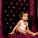 Sanjjanaa Instagram - So adorable 😍😍😍😍 thanx Santosh uncle @concepts_equinoxe , @equinoxestillmediaa for clicking some of the best pictures of my childhood , thanx mom @sanjjanaagalrani to be my best cheerleader leader , @tinyhugs_blr to stylus and make us look so cool . Karnataka, Bangalore