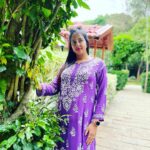 Sanjjanaa Instagram - So I happened to attend the wedding of my Lawyer’s daughter Mr . Patapat prakash , and I happened to stay in a resort which was so beautiful close to nature … hustling in between the resort and the wedding. It was a quick 18 hour trip … here are the glimpses of my stay. For me, fashion is all about comfort , I flaunted this simple yet classic #chikankari dress from @ruslaansiddiqui , sometimes opting for artificial jewellery is just so perfect when you don’t want to take responsibility of carrying expensive jewellery … these days I’m completely in love with @jewelerybysusmitha , you must check out her adorable collection . 📷 by @sanjaytanesh team @pacific_entertainment1 📷 Karnataka, Bangalore