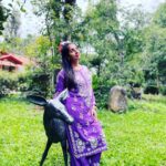 Sanjjanaa Instagram - So I happened to attend the wedding of my Lawyer’s daughter Mr . Patapat prakash , and I happened to stay in a resort which was so beautiful close to nature … hustling in between the resort and the wedding. It was a quick 18 hour trip … here are the glimpses of my stay. For me, fashion is all about comfort , I flaunted this simple yet classic #chikankari dress from @ruslaansiddiqui , sometimes opting for artificial jewellery is just so perfect when you don’t want to take responsibility of carrying expensive jewellery … these days I’m completely in love with @jewelerybysusmitha , you must check out her adorable collection . 📷 by @sanjaytanesh team @pacific_entertainment1 📷 Karnataka, Bangalore