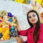 Sanjjanaa Instagram - Like every year this year, also we went along with my family to shop our most favourite cute Lord Ganesha and gauri ji murthy from Sajjanrao circle in #nammabengaluru , every year since my childhood in my life, I have seen my mom bringing a new Ganesha and worshipping the murthy for the entire year before we can do the visarjan (immersion) of our lord of the idol that we bought the previous year & kept at our home for one entire year in our Pooja room .. however, the new Ganesha that we bought this year will stay with us in our Holi place our puja room our home for an entire year before the next year #ganeshachaturthi festival is celebrated … Besides, I have been following the tradition for the last eight years of living in Indiranagar, where in my Lane we celebrate the #ganeshafestival in at most grandeur , with my little brothers in our neighbourhood who arrange the entire Festival and again the giant beautiful idol is completely bought by me so that I can seek the blessings of the lord Ganesha who is close to my heart ❤️ As a child, we always waited for this festival with so much love and affection so that we can play dance sing with friends along with RK stars .. now that we are adults and so busy in the hustle of our life, I really miss my childhood days and those celebrations …. ❤️ I look at Lord Ganesha as a symbol of power, strength and his very avatar makes us believe that nothing is impossible with the blessings of our parents ❤️ #happyganeshchaturthi to all may you be blessed with only happiness and may all your sorrows & agony disappear ❤️ In frame with my son @princealarik ❤️ Brand partners @vibbhinna , @tinyhugs_blr ❤️. complete blog of shopping. My Ganesha is going to be out on my YouTube channel @sanjanagalranivlogs . Do subscribe ❤️ Karnataka, Bangalore