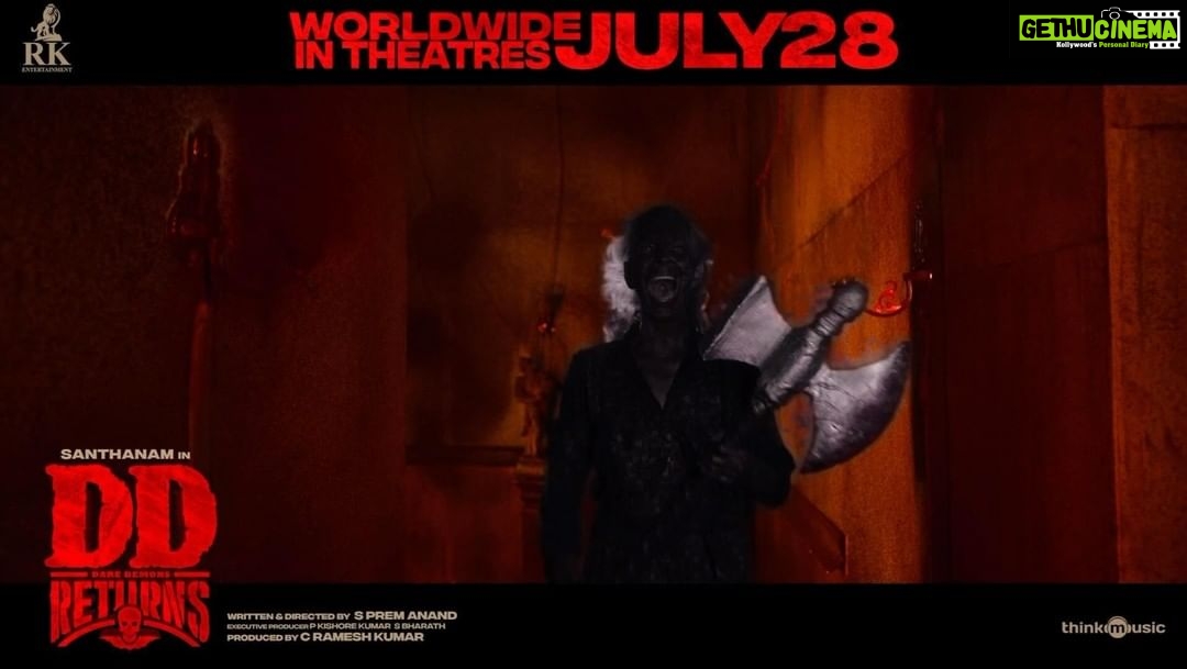 Santhanam Instagram - βπ» Explore mystery, funny ghosts, & unforgettable movie for Kids and Family fun! Our escape room games bring #DDReturns to life. Haunting theatres near you on July 28th! π»π #DDReturnsFromJuly28th @santa_santhanam @rkentrtaiment @grdscib @krishnakumarramachandran @surofficial @premanand031 @rkentrtaiment @ofrooooo @dopdeepakpadhy @dineshashok_13 @thinkmusicofficial @onlynikil #ihorsepictures