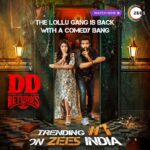 Santhanam Instagram - DD RETURNS is now Trending No #1🤩🔥 On ZEE5 The biggest comedy blockbuster of the year DD RETURNS is streaming now on ZEE5! ✨ @santa_santhanam @premanand031 @rkentrtaiment @surofficial @masoomshankarofficial @thangadurai_actor #ddreturns #galattagang #santhanam #comedyking #zee5 #onlyonzee5 #santa #horrorcomedy #horror #comedyvideos