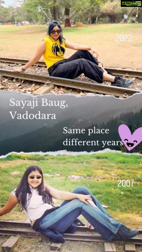 Sapna Vyas Instagram - Same same but different 🤪 Kamati Baug - The Pride of Baroda