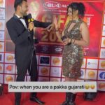 Sapna Vyas Instagram - Tell me you are a Gujarati without telling you are a Gujarati 😜. #sapnavyaspatel #anchorromil #redcarpet #redcarpetmoments #redcarpetmakeup #redcarpetdress #redcarpetlook #funmoments #gifa #gujju #gujarati #gujaratikalakar #gujjugram #gujjumemes #gujjuthings #gujjugirl #gujjurocks #gujjulife #shows #liveshow #anchor #mc #tonguetwister