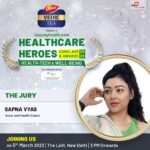 Sapna Vyas Instagram - We are delighted to welcome Ms. @coachsapna , Actor & Health Coach, to the third edition of the #HealthcareHeroesAwards as our esteemed Jury.    For more details, visit the link in bio #onlymyhealth #HealthcareHeroes2023 #Conclave #Awards2023 #Healthtech #Wellbeing