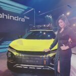 Sapna Vyas Instagram - Mahindra cars are obviously my fav… already a proud owner of a "Mahindra Thar." Witnessed the #MahindraEVFashionFestival at Tech Mahindra Infocity Campus, Hyderabad. What an incredible show! Thank you @mahindrarise for the invite 💖 Extremely elated to be a part of the electric revolution. 📸 - @angrepratiksha #mahindra #BE #xuv #bornelectricvision Tech Mahindra Info City SEZ-HYD