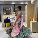 Sapna Vyas Instagram - Twirling in the amazing outfit by @rivex_designer_studio FF 111, K158 Courtyard Marriott, Sindhu Bhavan Marg, opposite Shilp-3, Bodakdev Ahmedabad, 380054 +91 8849008430 Video: @kaushal_joshi7 Stylist: @anavran_niralishah