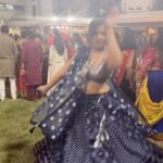 Sapna Vyas Instagram - ….so I got these wonderful chaniya choli from ( @looksboutique6 ) Looks Boutique, C.g. Road, Ahmedabad… and I am in love with the color, style and quality. And had such a great time doing garba on the first night of Navratri !