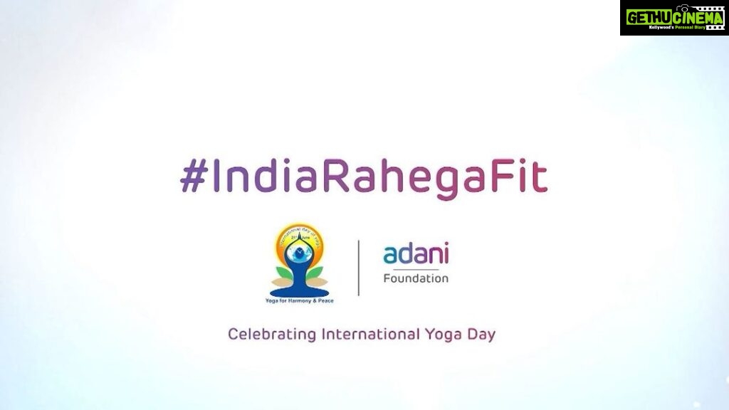 Sapna Vyas Instagram - Yog Ho - An anthem by Adani Foundation promoting Yoga at 75 different locations across Gujarat, such amazing visuals make you feel proud of our rich heritage and culture! Honored to be a part of this campaign by @Foundation.Adani @shankar.mahadevan @sachinjigar #IndiaRahegaFit #yoga #internationalyogaday #gujarat #fitness #YogHo