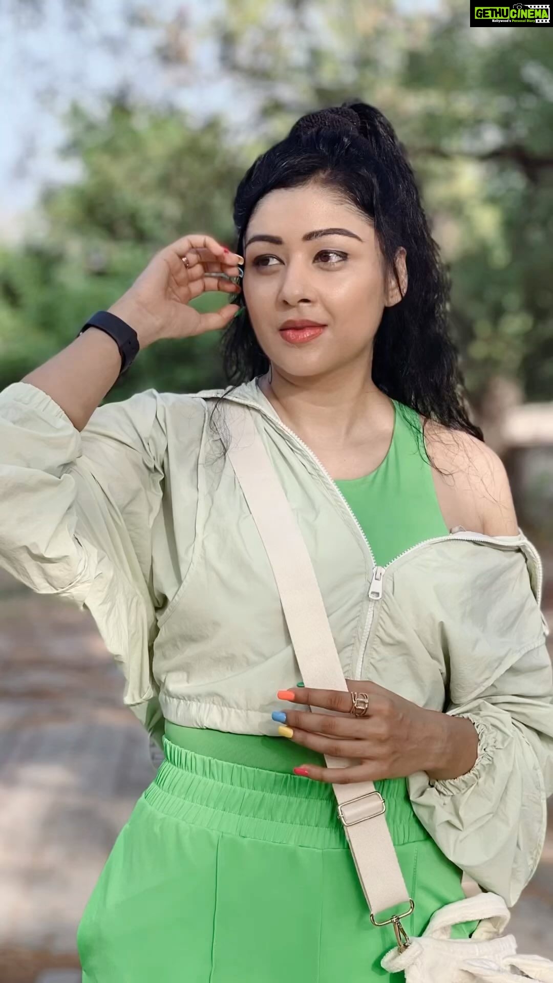 Sapna Vyas Instagram - Go green 💚 L.D. College of Engineering