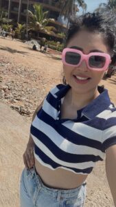Sapna Vyas Instagram - Beach beach mein…. #Kovalam Uday Samudra Leisure Beach Hotel
