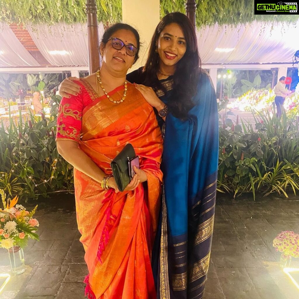 Sapthami Gowda Instagram - Happy Mother’s Day, ಅಮ್ಮ ❤ Whatever I am, I owe it to you ♾ Thank you for being my best friend,my advisor,my guardian and everything more 🥰🧿