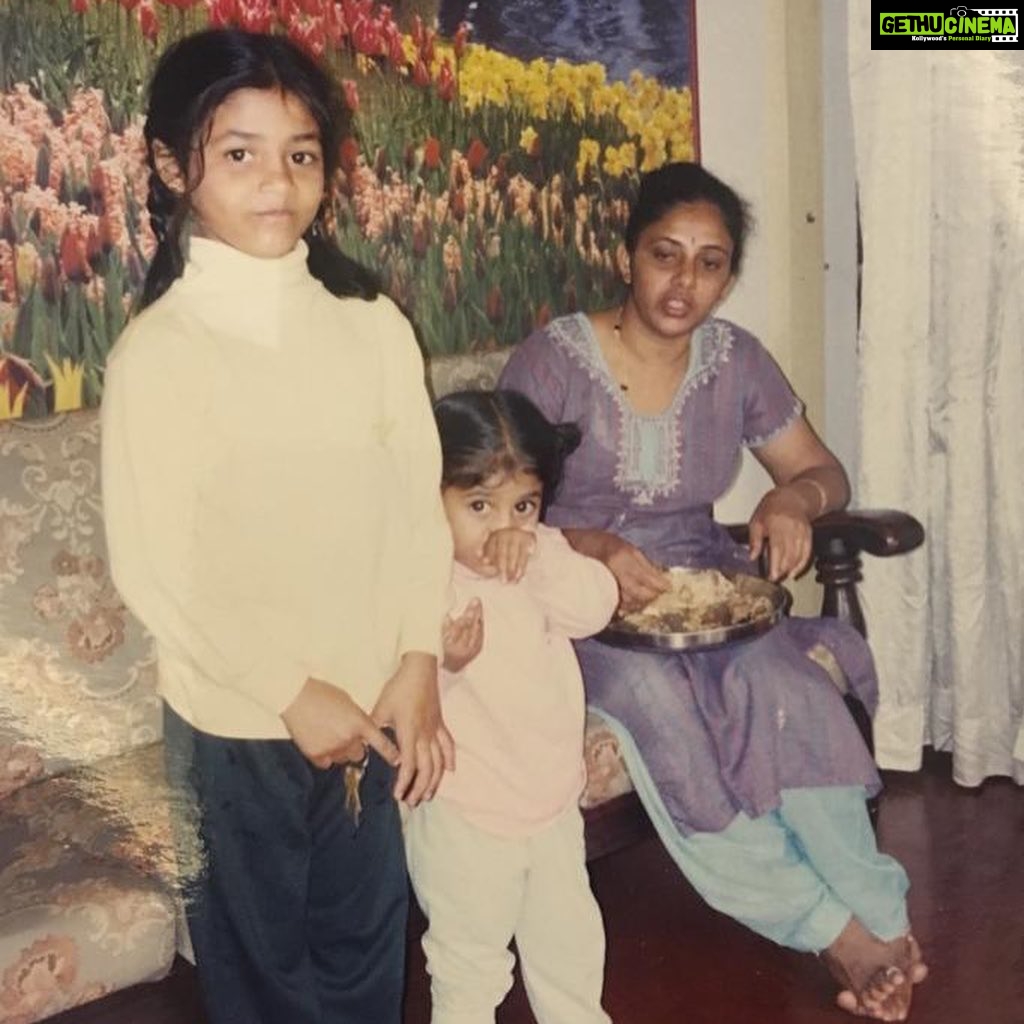 Sapthami Gowda Instagram - Happy Mother’s Day, ಅಮ್ಮ ❤ Whatever I am, I owe it to you ♾ Thank you for being my best friend,my advisor,my guardian and everything more 🥰🧿