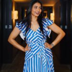 Sapthami Gowda Instagram - Soul at santorini, but I’m on my bed 🤦🏻‍♀️🧿 Styling @tejukranthi Assistant styling @khushi_jagadisha MUA @khushichandrashekar Outfit @piadeeksh 📸 @gayatri.27 🧿🥰