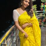 Sapthami Gowda Instagram - 🐝♥️ Blouse @kalasthreebytejaswinikranthi 🧿